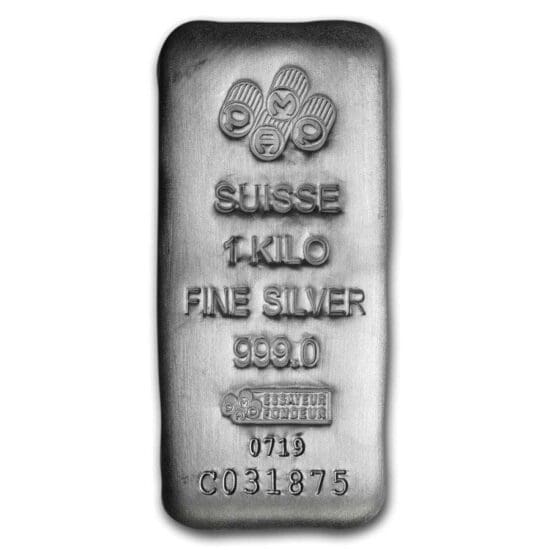 1 kilo silver bar