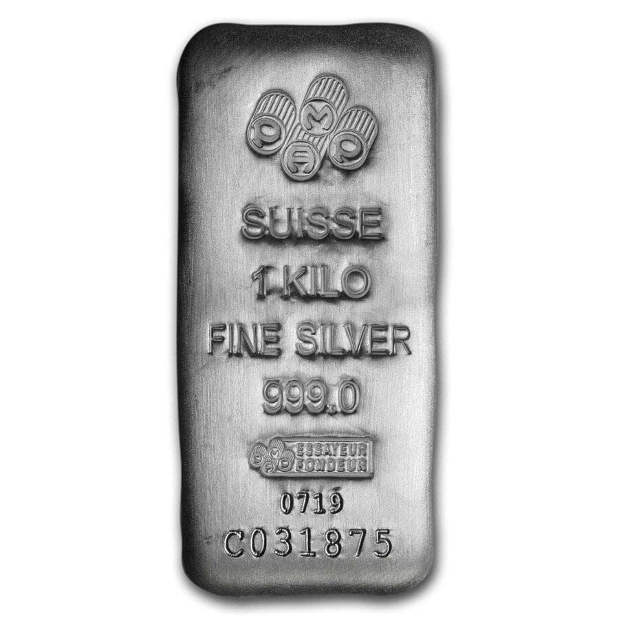 1 kilo silver bar