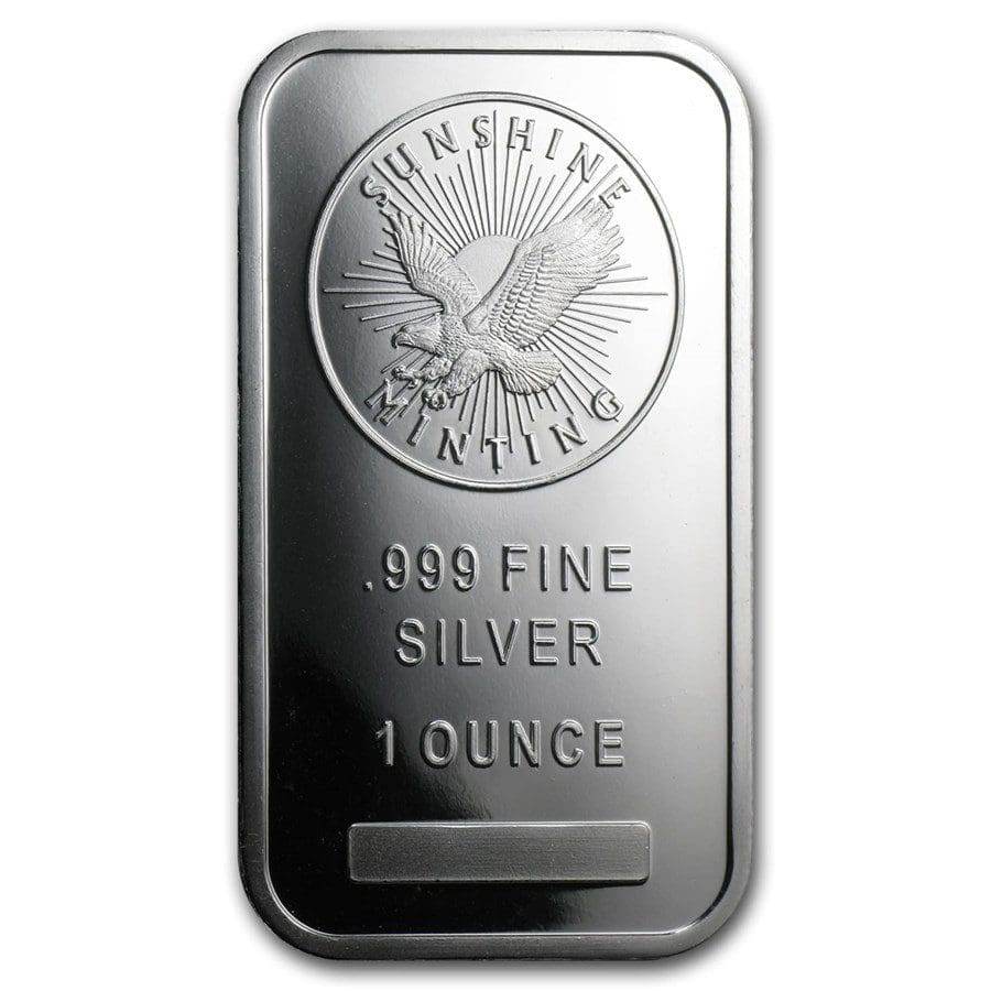 Buy 1 oz Silver Bars (Varied Condition, Any Mint) l JM Bullion™