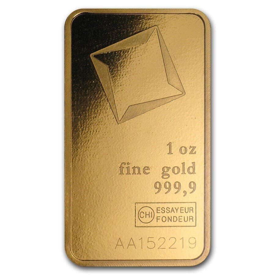 1 oz gold bar valcambi in assay 81534 rev