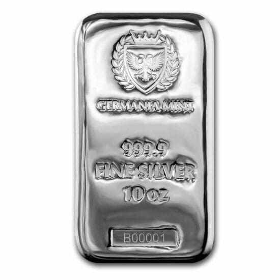 10 oz silver bar