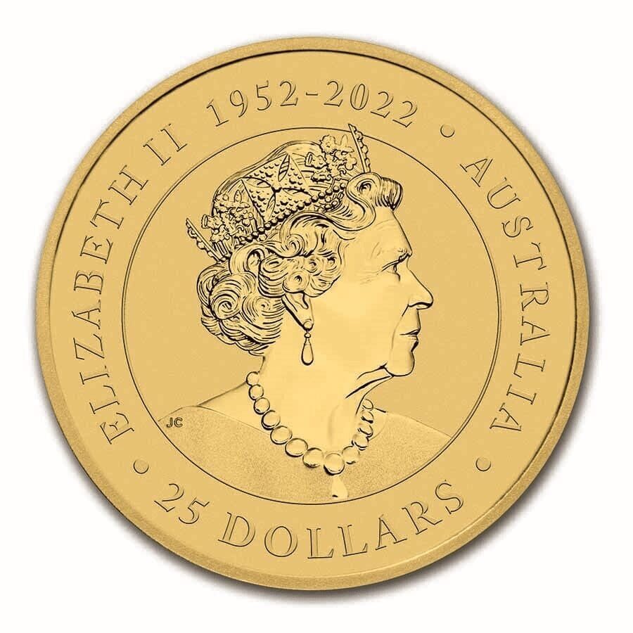 2023 Australian Gold Kangaroo 1 4 oz Front