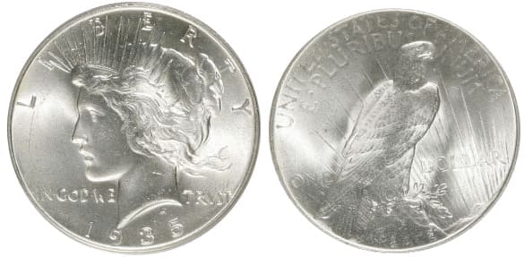 Sell US Silver Dollars online 1921-1935
