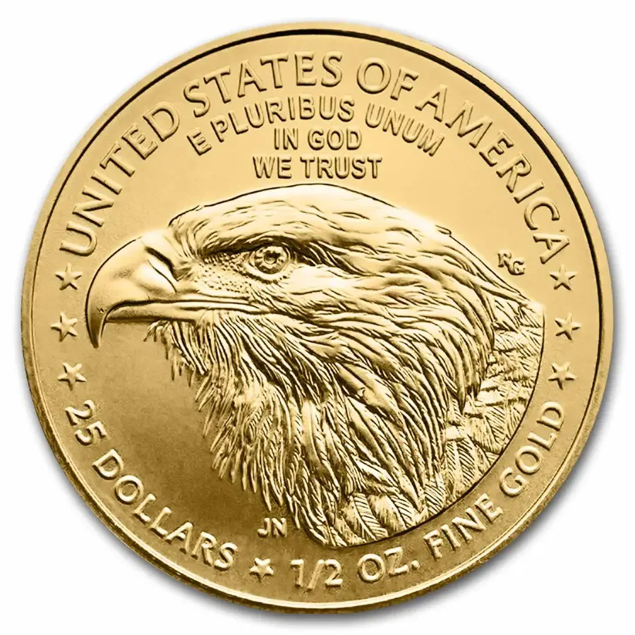 2024 1 2oz american gold back