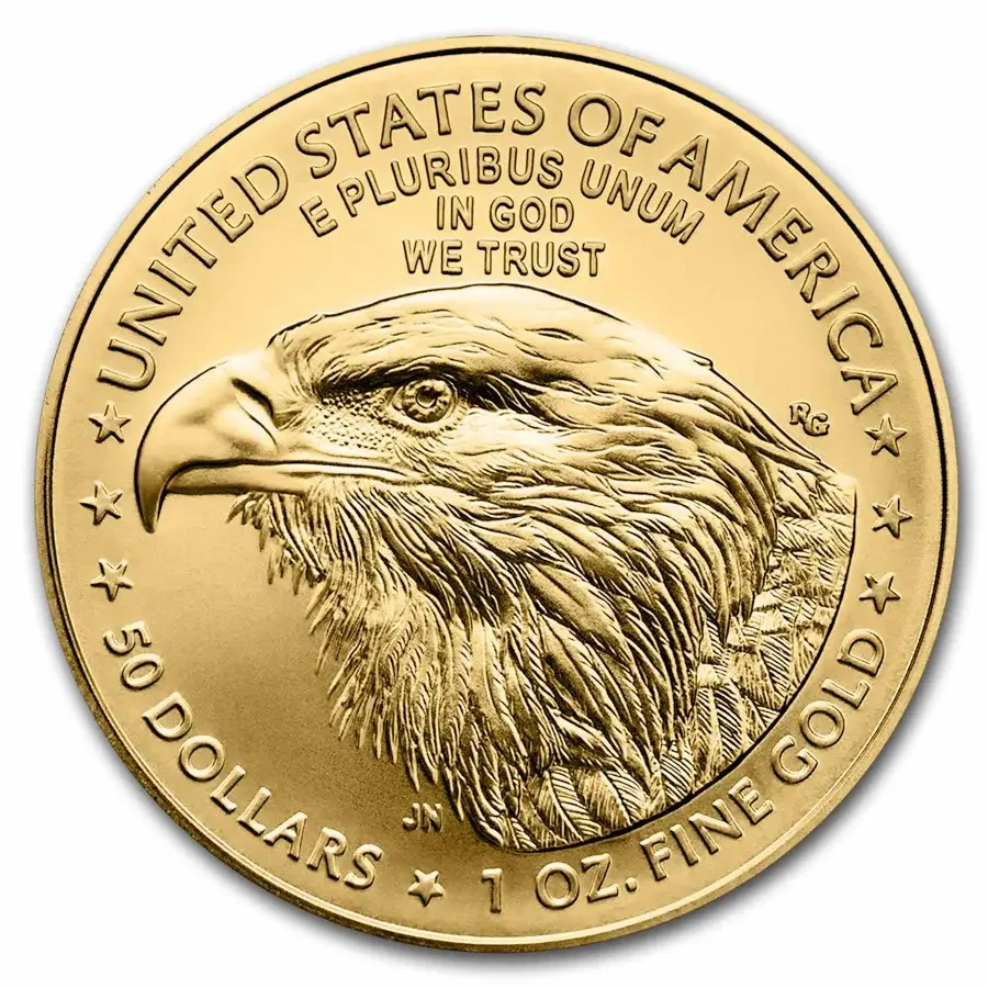 2024 1oz american gold eagle back