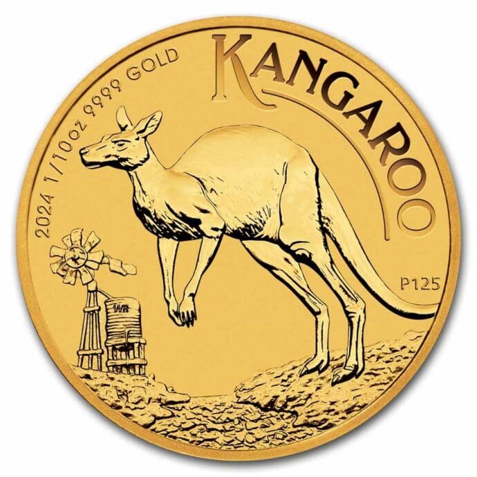 2024 australia gold 1 10oz front