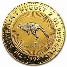 2oz gold kangaroo varies